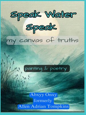 cover image of Speak Water Speak